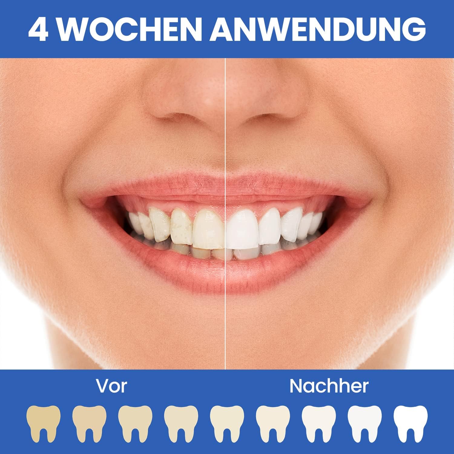 Oclean Flow Elektrische Zahnbürste, Schallzahnbürste mit 180 Tage Akkulaufzeit, 5 Putzmodi Zahnbürste Elektrisch IPX7 Sonic Electric Toothbrush mit DuPont Zahnbürstenkopf, Timer (Blau)
