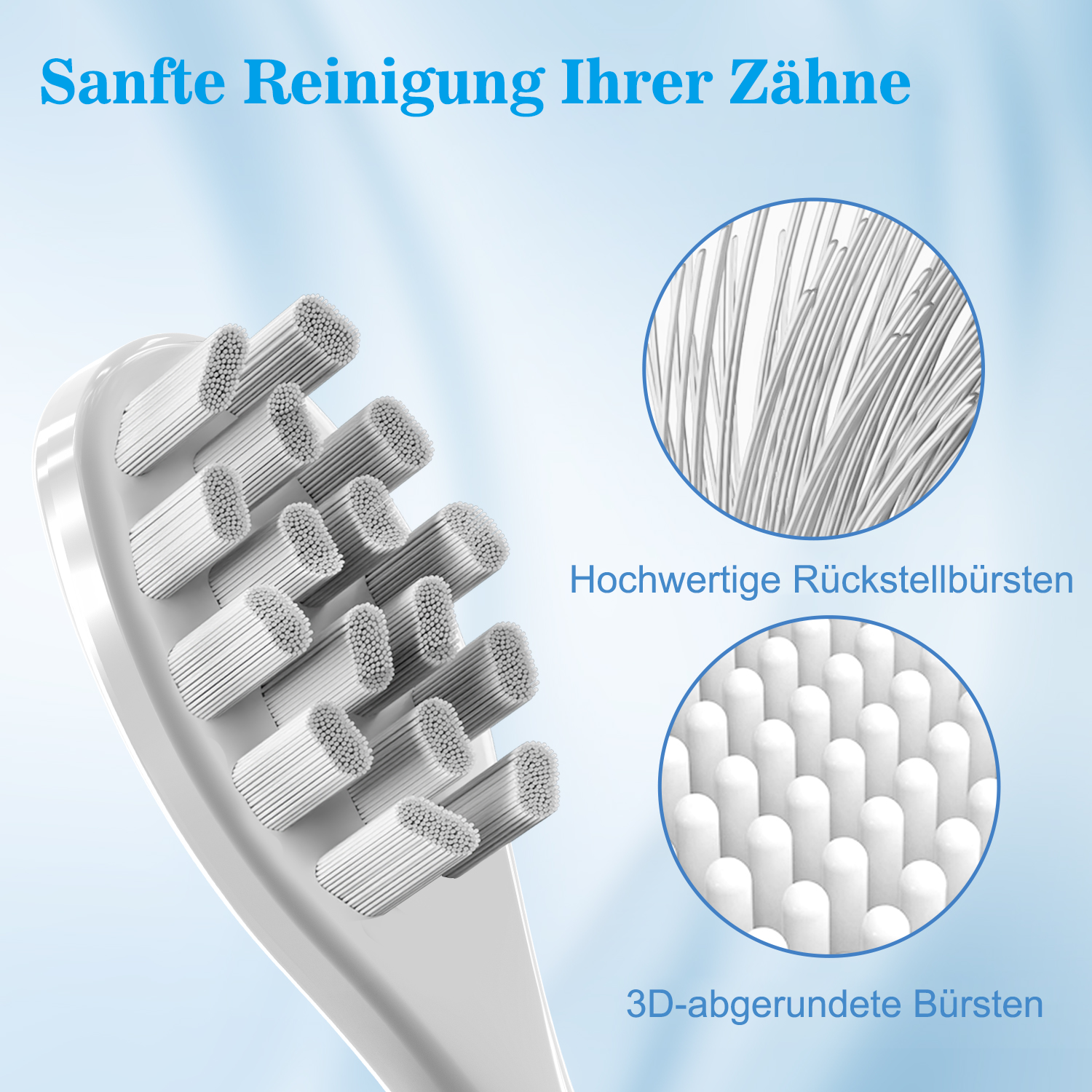 Plaque Control Replacement Toothbrush Heads