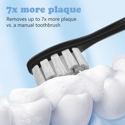 6 Pack Replacement Brush Heads Compatible with Suri Electric Toothbrush for Suri Replacement Toothbrush Heads
