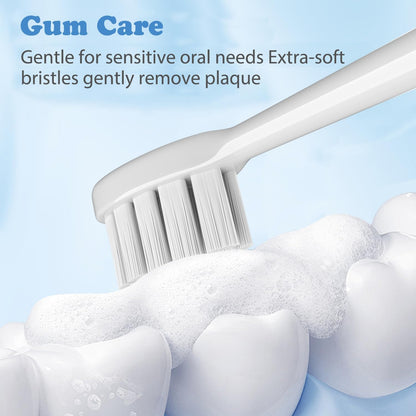6 Pack Gum Care Replacement Brush Heads Compatible with Oclean Electric Toothbrush Heads for Oclean Spark, Flow, X Pro, X Pro Elite, X Pro Digital, X Lite, X Ultra, Air2, F1