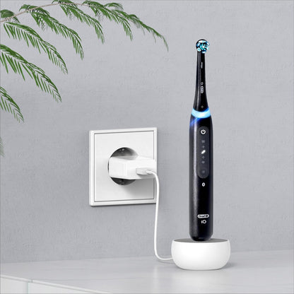 CoolSmile Ladestation Kompatibel mit Oral B Elektrische Zahnbürste, Ladegerät Wandladegerät EU-Steckdose für Braun Oral-B Genius/Pro/Smart/Vitality/Kids/io2/io3/io4/io5/io6 usw