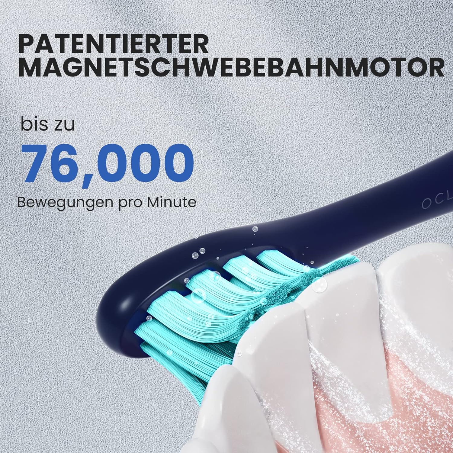 Oclean Find Duo Set Elektrische Zahnbürste, 2er Electric Toothbrush mit 5 Modi, Schallzahnbürste mit 180 Tage Akkulaufzeit, Wasserdicht nach IPX7- Pink & blau
